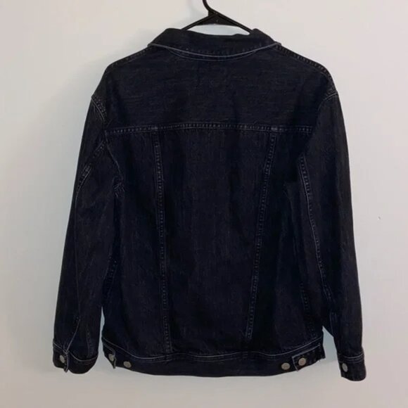 Madewell Black Jean Jacket - Picture 2 of 6